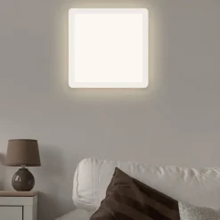 Jali vierkant LED paneel, wit, 29,2 cm, kunststof, 2.700 K