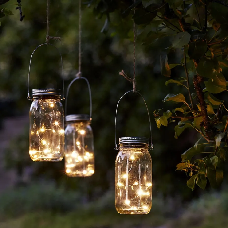 Jamjar - gave decoratielamp op zonne-energie