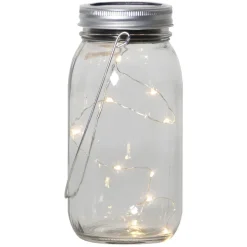 Jamjar - gave decoratielamp op zonne-energie