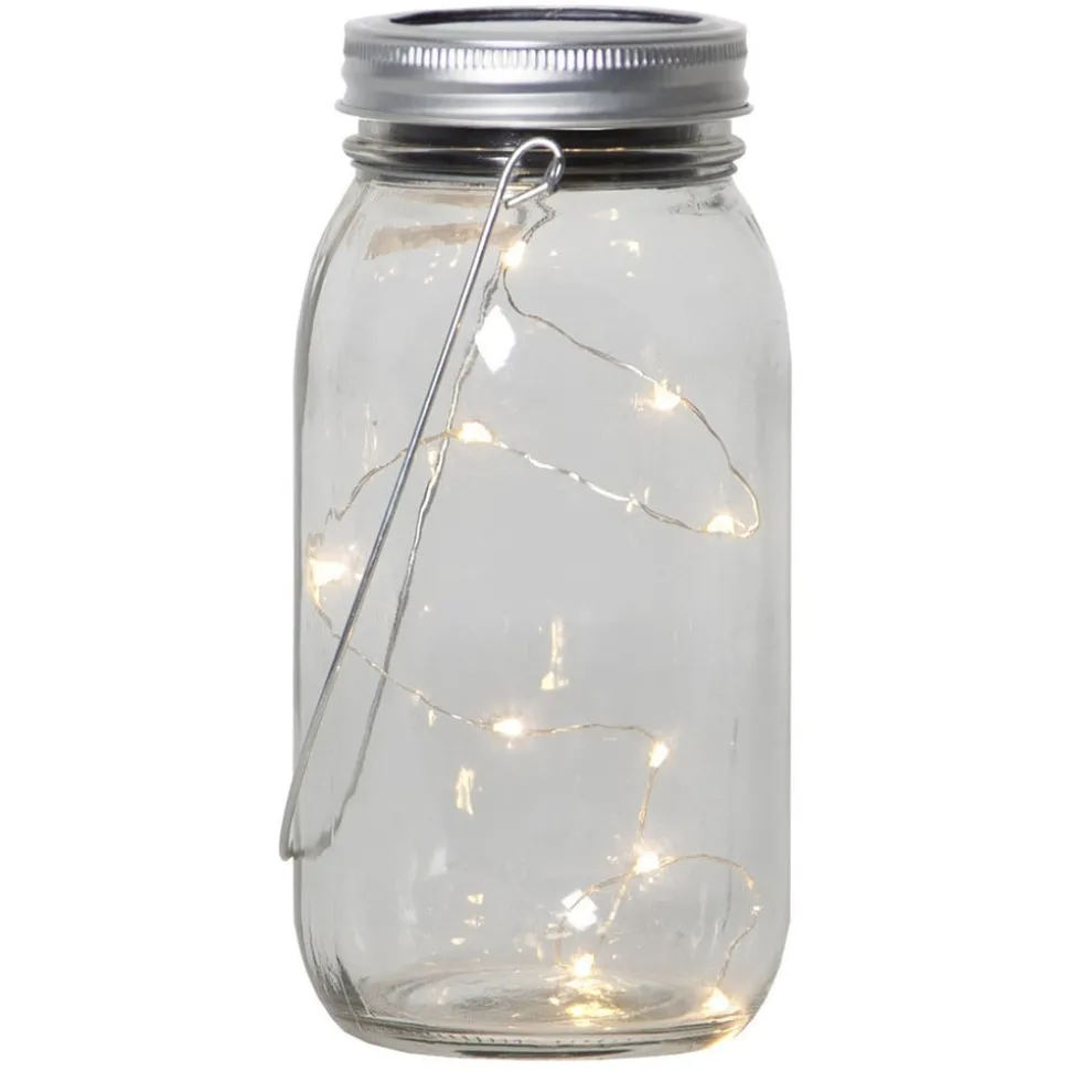 Jamjar - gave decoratielamp op zonne-energie