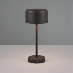 Jeff LED tafellamp, mat zwart, hoogte 30 cm, metaal