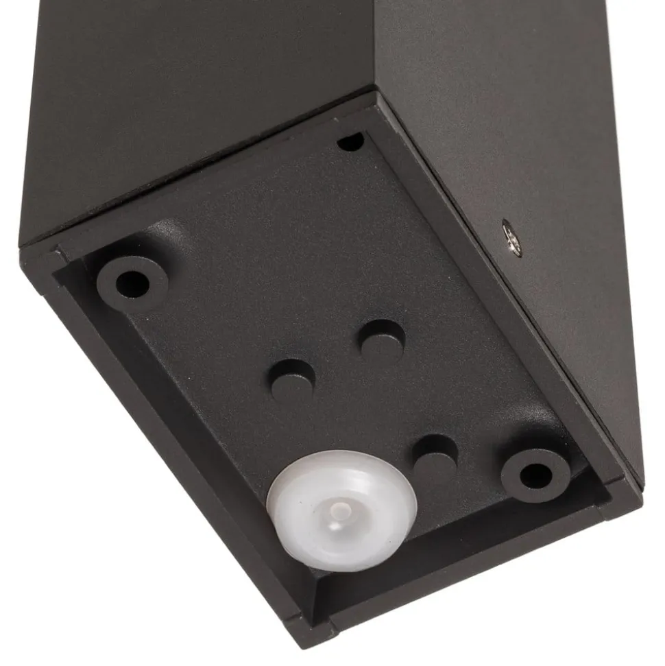 Jenke LED sokkellamp van aluminium