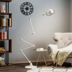 Jieldé Loft D9406 vloerlamp 6x40cm, wit