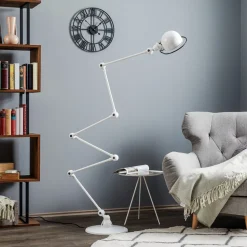 Jieldé Loft D9406 vloerlamp 6x40cm, wit