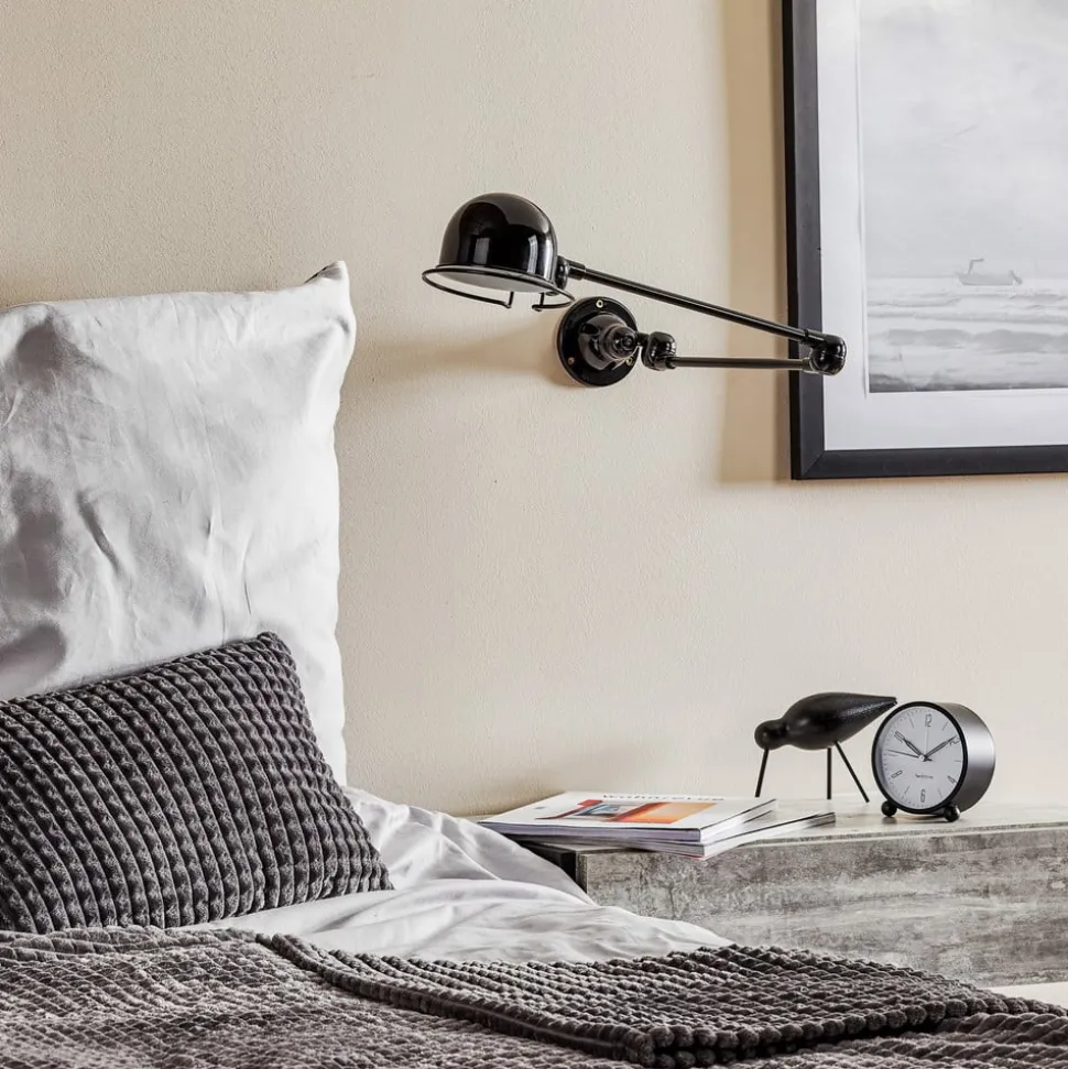 Jieldé Signal SI331 wandlamp 2-voudige-arm zwart