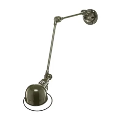 Jieldé Signal SI331 wandlamp 2-v.-arm olijfgroen