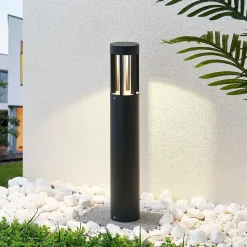 Jordis LED tuinpadverlichting in donkergrijs