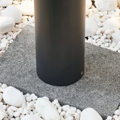 Jordis LED tuinpadverlichting in donkergrijs