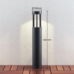 Jordis LED tuinpadverlichting in donkergrijs