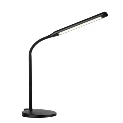 JUST LIGHT. Elly LED tafellamp, ABS, CCT, dimbaar zwart