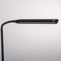 JUST LIGHT. Elly LED tafellamp, ABS, CCT, dimbaar zwart