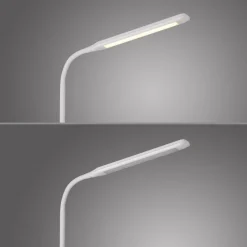 JUST LIGHT. Elly LED tafellamp, ABS, CCT, dimbaar, wit