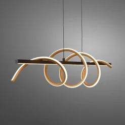 JUST LIGHT. Emanda hanglamp, ijzer, zwart messing