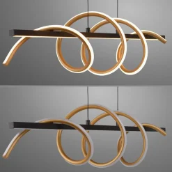 JUST LIGHT. Emanda hanglamp, ijzer, zwart messing