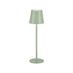 JUST LIGHT. Euria LED tafellamp, groen, ijzer, IP54