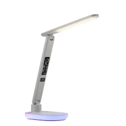 JUST LIGHT. LED tafellamp Tina, ABS, CCT, RGB, wit