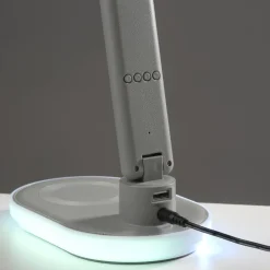 JUST LIGHT. LED tafellamp Tina, ABS, CCT, RGB, wit