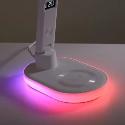 JUST LIGHT. LED tafellamp Tina, ABS, CCT, RGB, wit