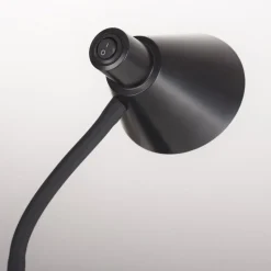 JUST LIGHT. LED tafellamp Pixie, kunststof, zwart