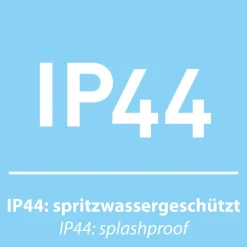 JUST LIGHT. LED wandlamp Arma, groen, kunststof IP44