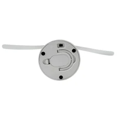 JUST LIGHT. Swat vliegenklopper, op batterijen, wit