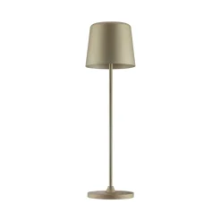 Kaami LED tafellamp, dimbaar goud mat