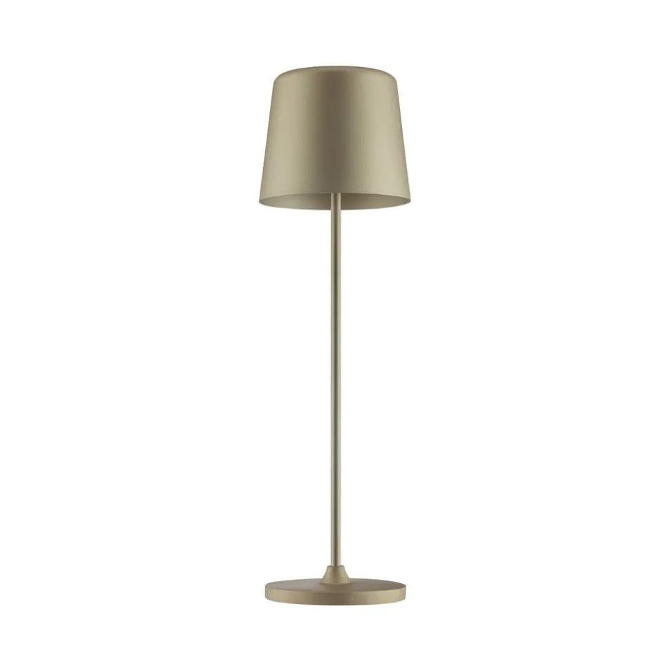 Kaami LED tafellamp, dimbaar goud mat