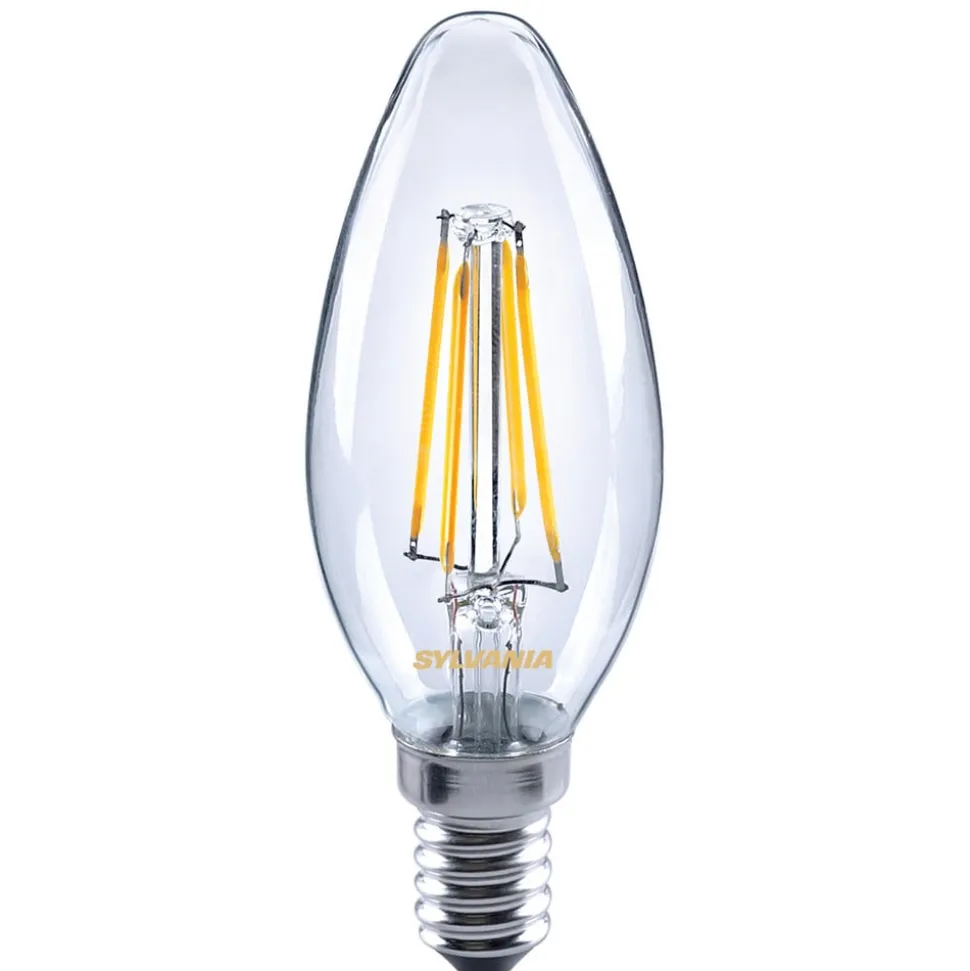 Kaarslamp E14 ToLEDo Filament 4.5W 827 helder