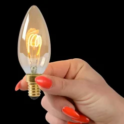 Kaarslamp E14 3W 2.200K dimbaar