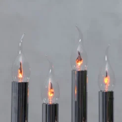 Kaarslamp E14 3W met vlameffect