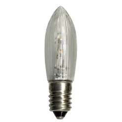 Kaarsv. E10-led-reservelamp van 0,2W, 10-55V, 3 st