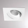 Kalio LED inbouwlamp hoekig 2700K 24° wit