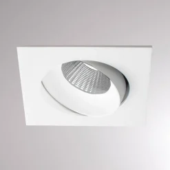 Kalio LED inbouwlamp hoekig 2700K 24° wit