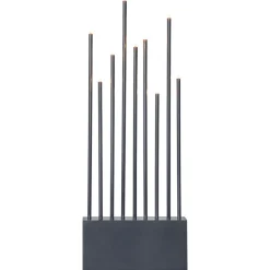 Kandelaar Buzz, 9-lamps, grafiet