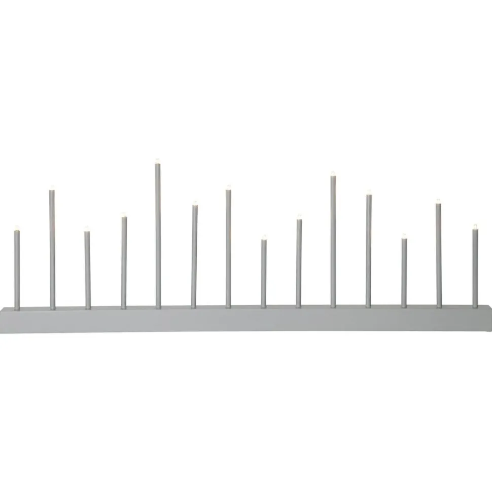 Kandelaar Echo, 14-lamps, wit