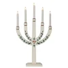 Kandelaar Elias Tradition 5-lamps wit