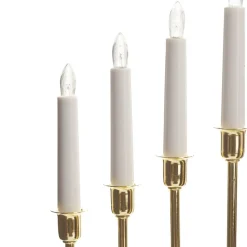 Kandelaar Kristina, messing metaal hoogte 47cm 7-lamps