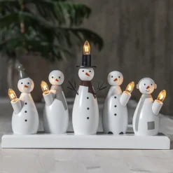 Kandelaar Snowman, 5-lamps