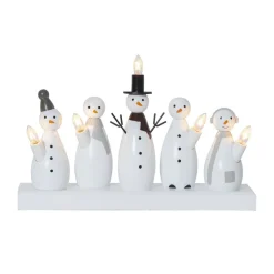 Kandelaar Snowman, 5-lamps