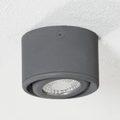 Kantelbare kop - LED downlight Anzio, antraciet