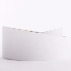 Kap Chloe, Ø 50cm, buiten wit, binnen goud