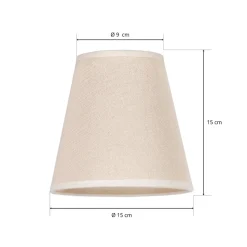 Kap Cone AB, Ø 15 cm, beige