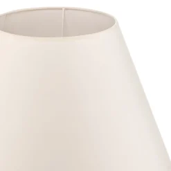 Kap Sofia hoogte 31 cm, ecru/wit