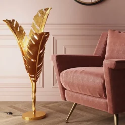 KARE Akile vloerlamp in bladmotief hoogte 123 cm