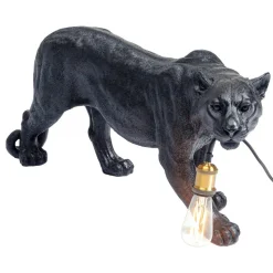 Kare Animal Bagheera tafellamp zwarte panter