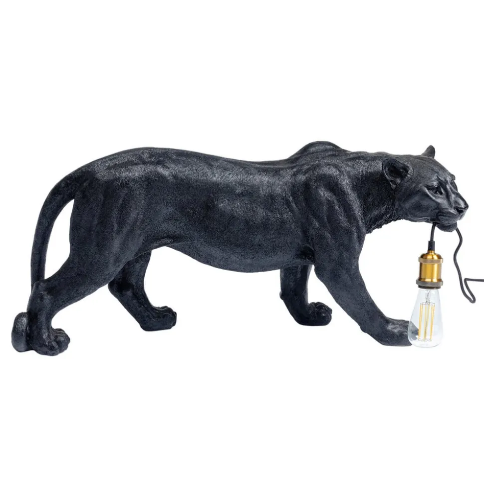 Kare Animal Bagheera tafellamp zwarte panter