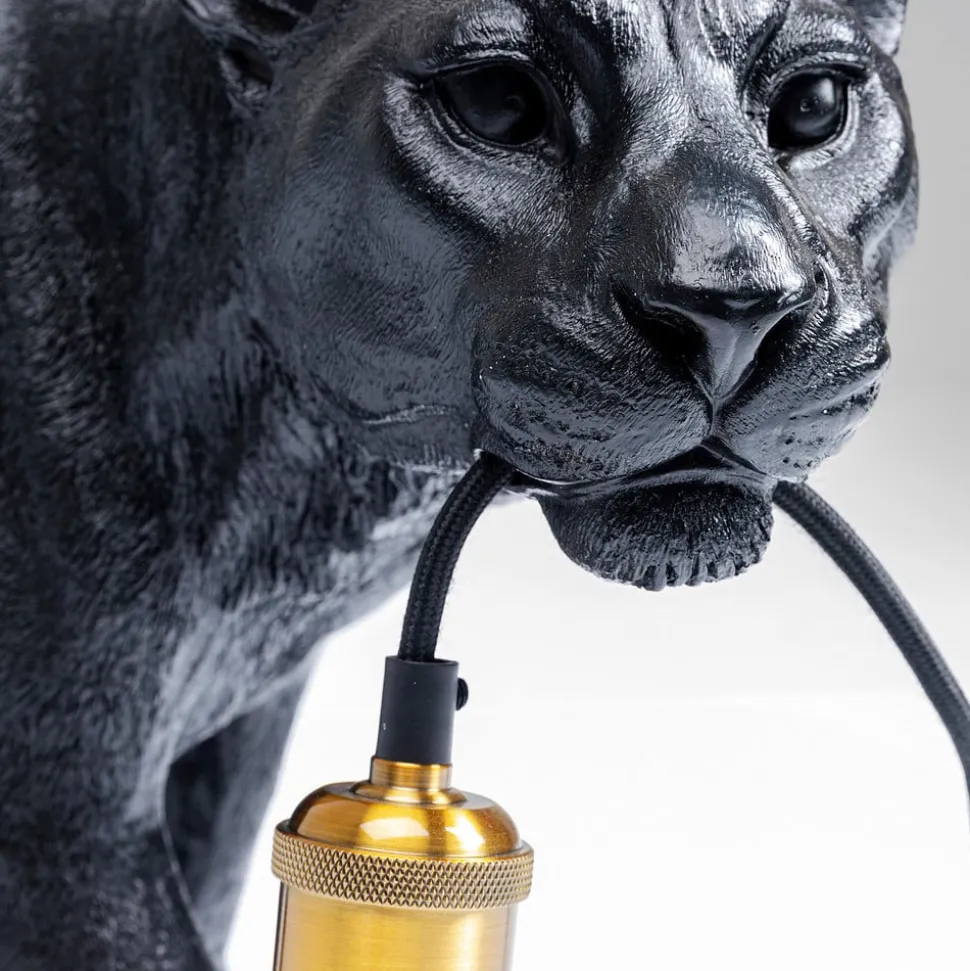 Kare Animal Bagheera tafellamp zwarte panter