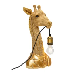 KARE Animal Giraffe tafellamp hoogte 50 cm goud