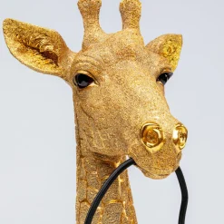KARE Animal Giraffe tafellamp hoogte 50 cm goud
