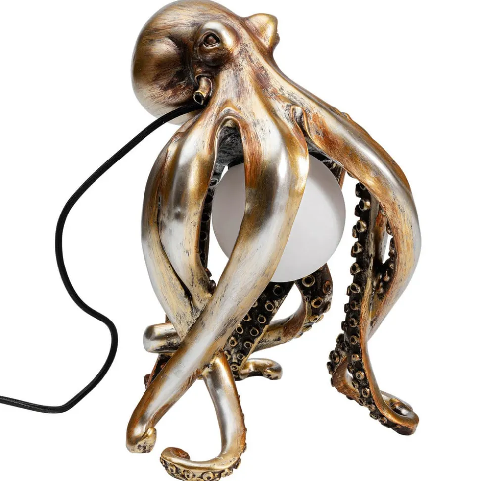 Kare Animal Octopus tafellamp in goud